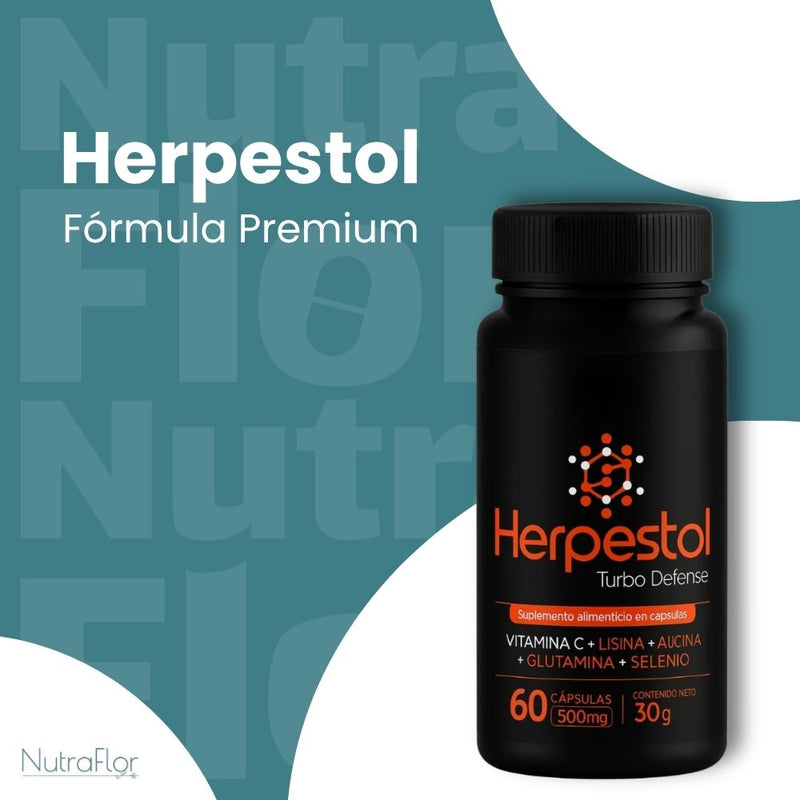 Herpestol Original 60cp - Suplemento Natural - Promoção Exclusiva + Frete Grátis