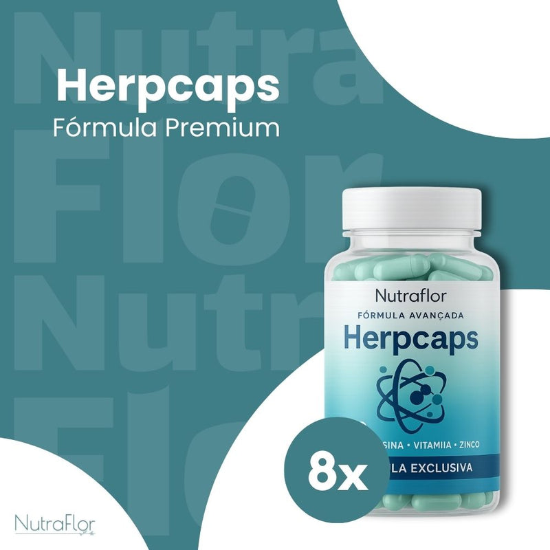 Herpcaps Original 60cp - Suplemento Natural - Promoção Exclusiva + Frete Grátis