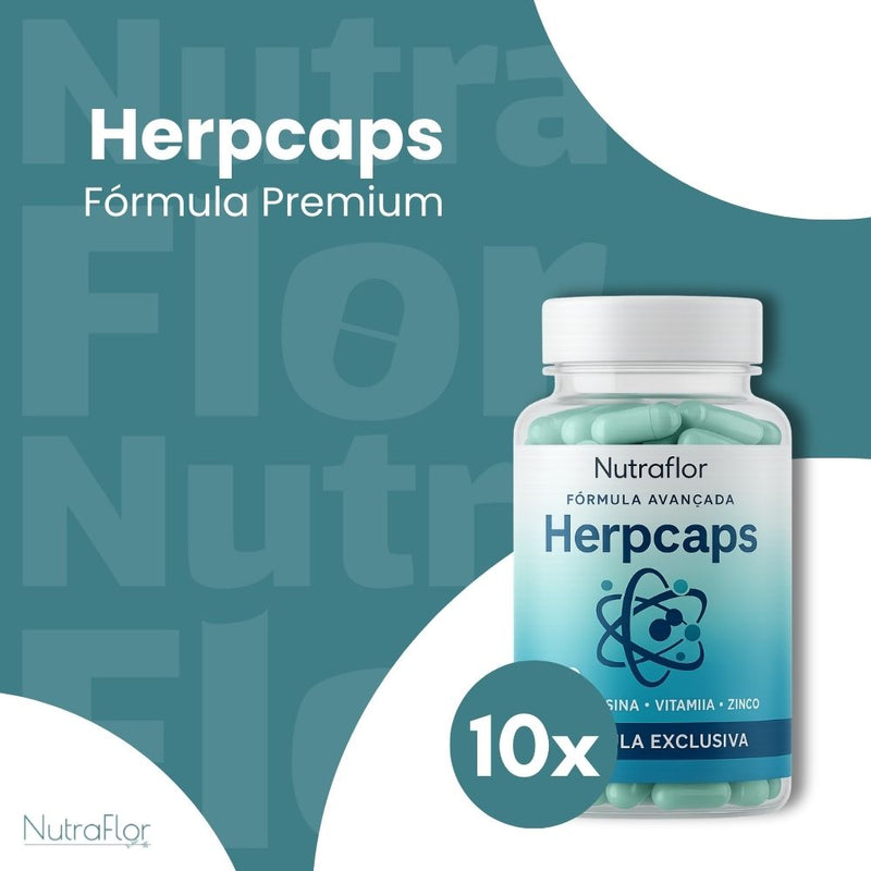 Herpcaps Original 60cp - Suplemento Natural - Promoção Exclusiva + Frete Grátis