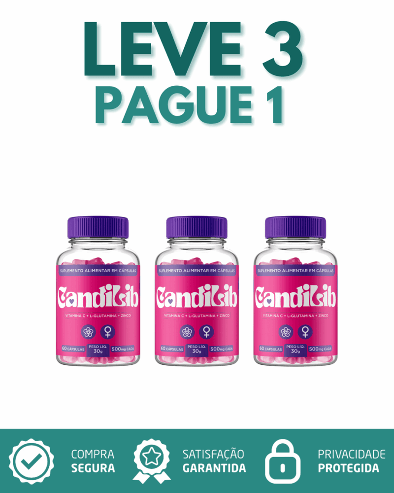 Candilib Original | Leve 3 Pague 1 + Frete Grátis [ok]